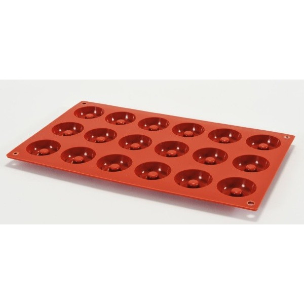 Moule Silicone Platine Mini Savarin - Hauteur 4 Cm, Anti-adhérent, Pour Four Jusqu'à 230°C