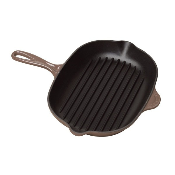 Skillet Gril ovale 32 cm terre naturelle - Le Creuset