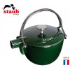 Théière - bouilloire fonte 1,15L| vert basilique - Staub (Vue 1)