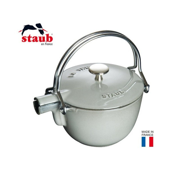 Théière - bouilloire fonte 1,15L gris - Staub