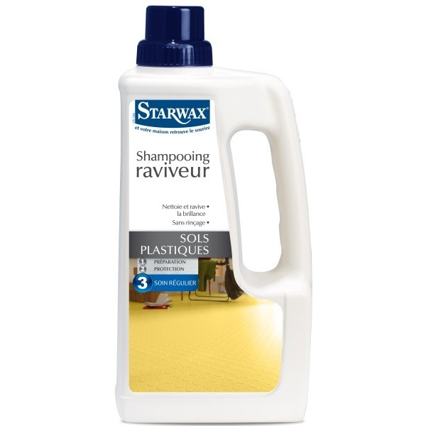 Sols plastiques. Shampooing raviveur - Starwax