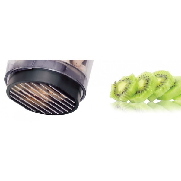 Slice & Catch. Boîte trancheuse  fruits et légumes - Vacuvin