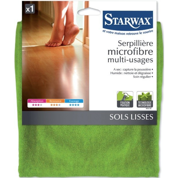 Serpillière microfibre multi-usages - Starwax
