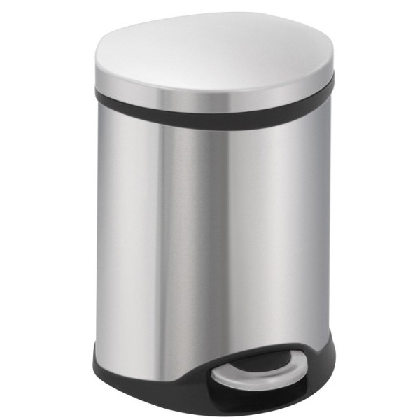 Poubelle à pédale Shell Bin 6L inox mat - EKO