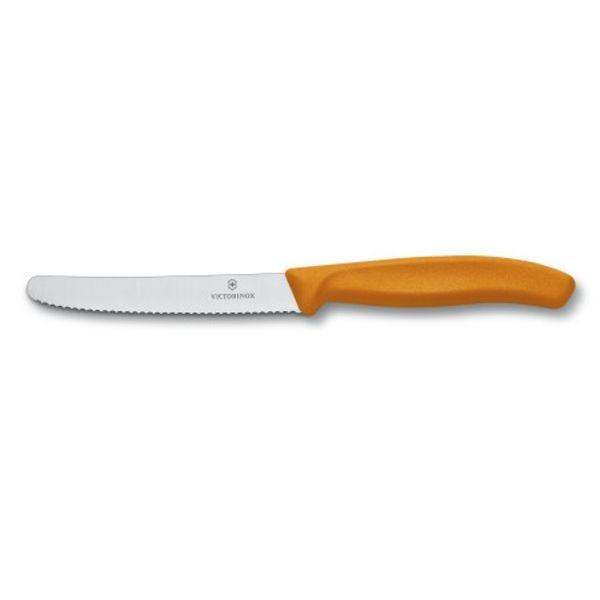 Couteau à Tomates 10 cm (par 2) orange - Victorinox 