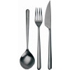 Linéa. Ménagère 24 pièces aspect inox poli mat - Mepra