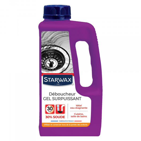 Déboucheur gel évier, lavabo, douche, baigoire - Starwax