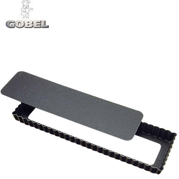 Gobel. Moule à tarte rectangulaire 35 x 11 cm - Tellier