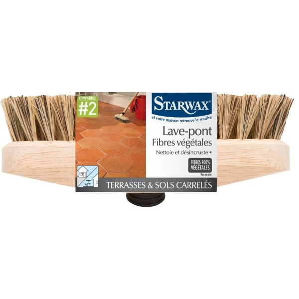 Lave-pont fibres végétales - Starwax