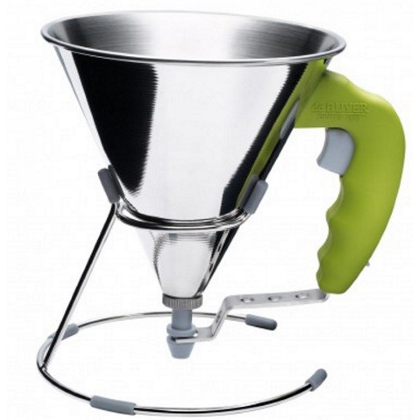 Kwik. Entonnoir à piston vert - De Buyer