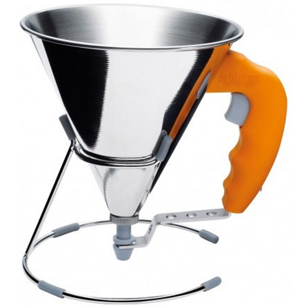 Kwik. Entonnoir à piston orange - De Buyer