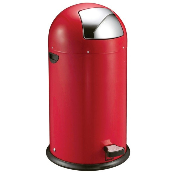 Poubelle à pédale Kickcan Bin 40L rouge - EKO