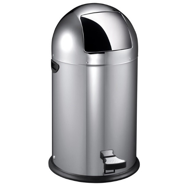Poubelle à pédale Kickcan Bin 40L inox mat - EKO