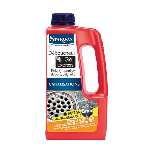 Déboucheur gel express agit en 5 min - Starwax