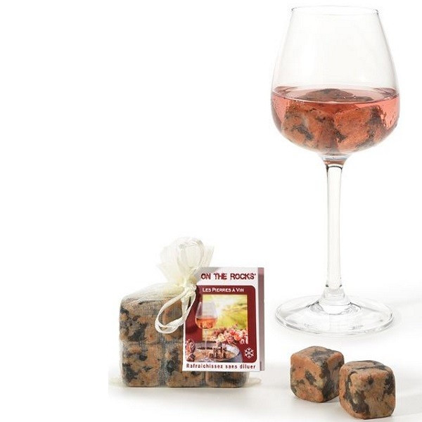 Glaçon pierre à vin de Bretagne rosé blanc (par 6) - On the Rock