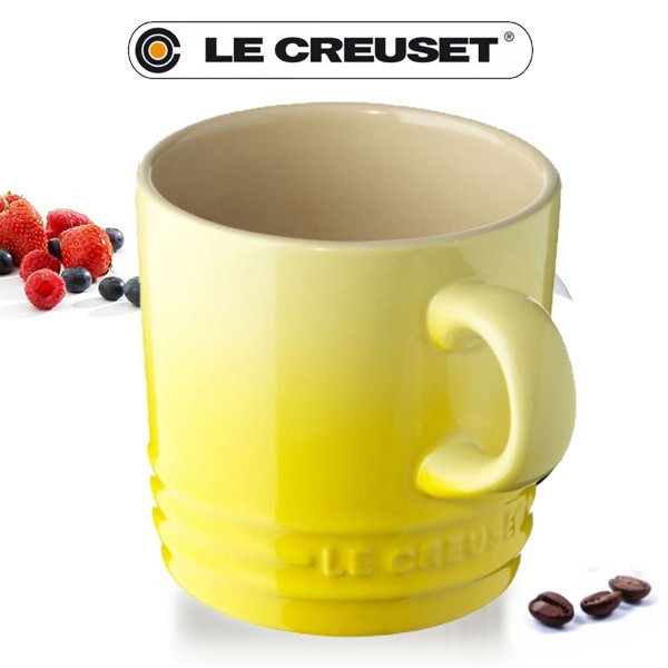 Tasse à cappuccino 20 cL Jaune Soleil - Le Creuset