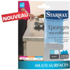 Eponges microfibres (Par 2) - Starwax | Art. 3365000013991 - vue 1