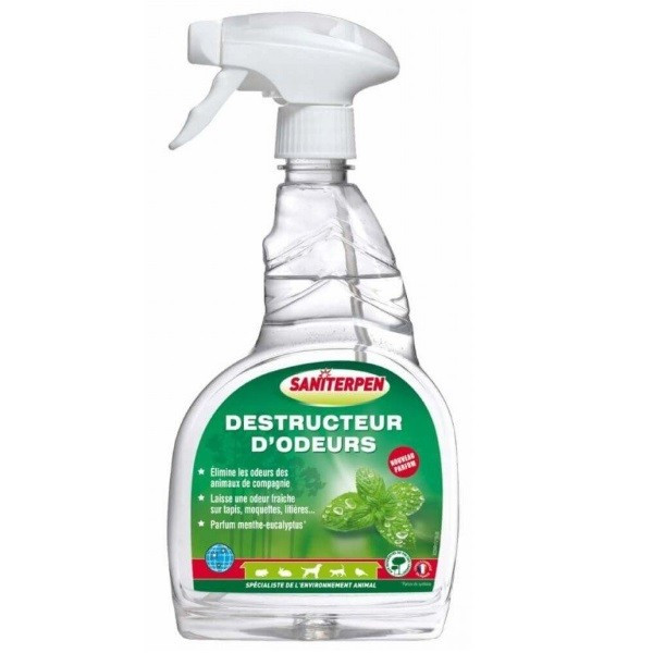 Saniterpen Destructeur d'odeurs Menthe-eucalytus - Action Pin