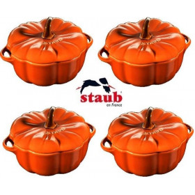 Cocotte Citrouille céramique 14 cm - Staub