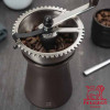 Kronos. Moulin à café manuel (43 finesses pour la mouture) - Peu