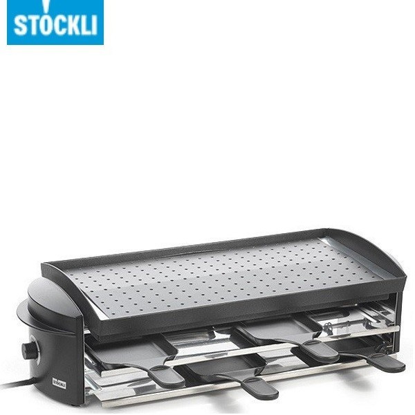 Cheeseboard grill 8. Raclette gril 8 personnes, 1100w - Stockli