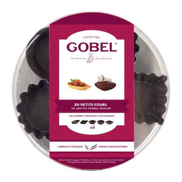 Moules à petits fours de 30 Pièces - Gobel