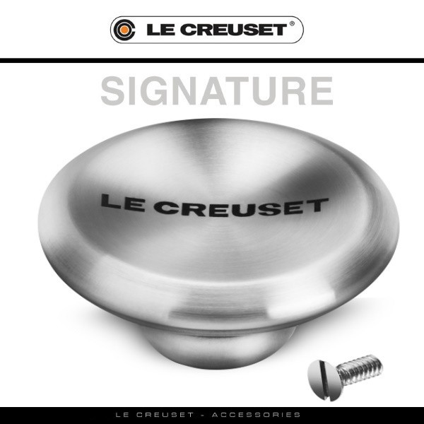 Le Creuset - SIGNATURE bouton de couvercle en inox