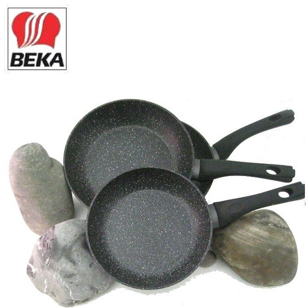 Kitchen Roc. Poêle revêtue mouchetée effet pierre de 20 à 30 cm 