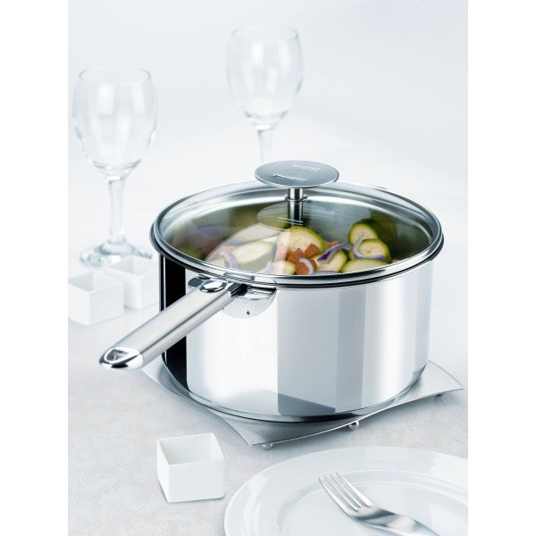 Casteline. Casserole tout inox 20 cm - Cristel | Art. 3358570032325 - vue 2