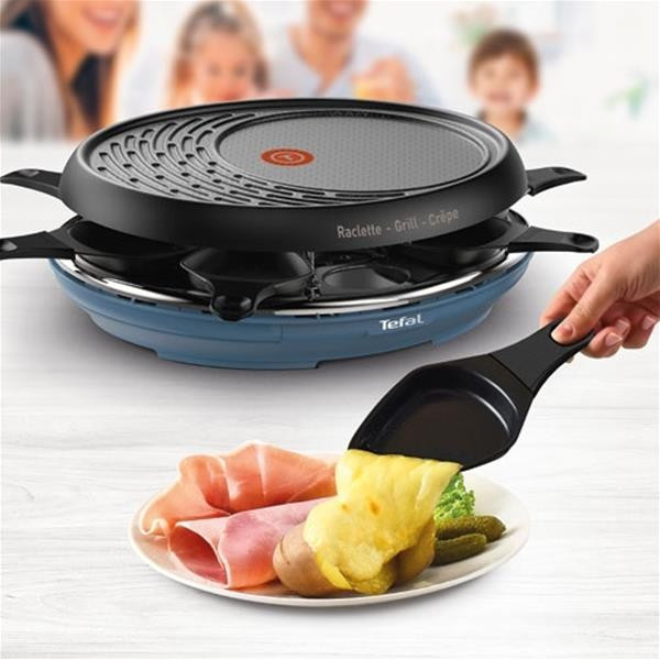 Raclette, Grill & Crêpier 8 personnes, 1050W - Tefal - Ambiance 