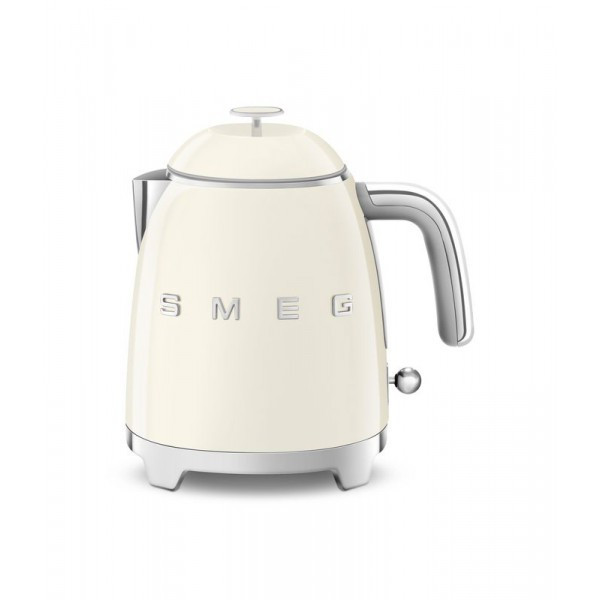 Année 50. Mini Bouilloire électrique 0,8L Crème (Vue 1) - Smeg