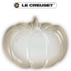 Assiette citrouille en grès - (Vue 1 Moyen meringue) - Le Creuse