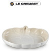 Assiette citrouille en grès - (Vue 2 Moyen meringue) - Le Creuse