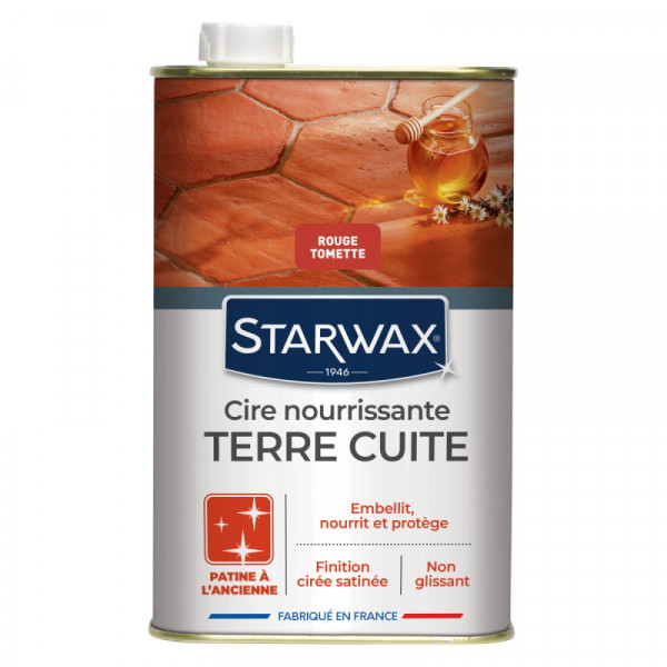 Cire nourrissante pour tomettes et terres cuites Ref : 358 - Sta