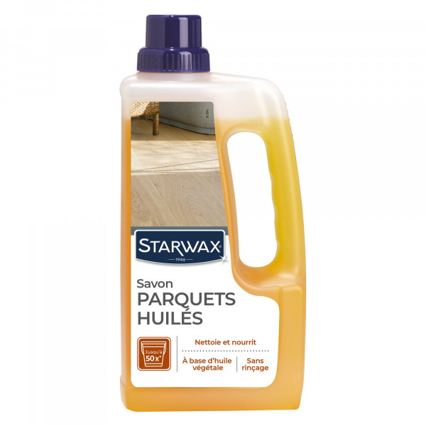 Parquet huilé. Savon d’entretien  - Starwax