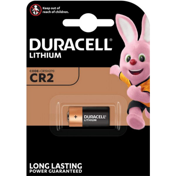 CR2. Pile Spéciale Lithium 3V - Duracell