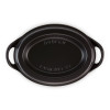 Doufeu. Cocotte ovale en fonte noir mat - Le Creuset (Vue 2)