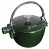 Théière - bouilloire fonte 1,15L| vert basilique - Staub (Vue 2)