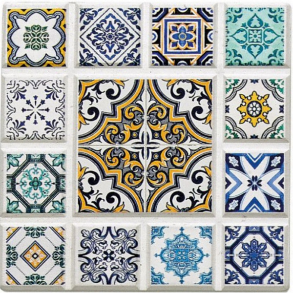 Casablanca. Dessous-de-plat  étoile 20 × 20 cm - Zassenhaus | 057683 (Vue 2)