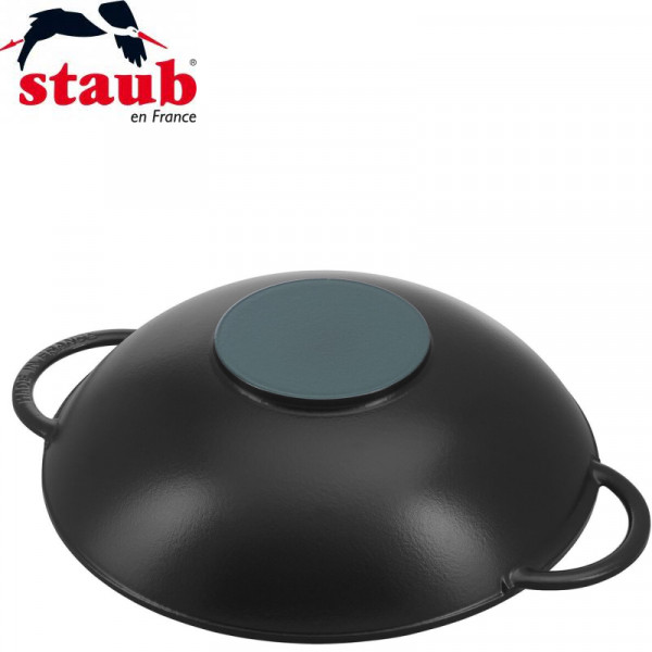 Zwilling Staub France - Wok en fonte noir | 40509-398-0 (Vue 2)