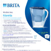 Marella. Carafe filtrante 2,4L bleue + cartouche Maxtra Pro All-in-1 - Brita | Art. 1051119 (Vue 3)