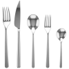 Linea. couverts aspect inox brillant, mat (ICE) ou Peltro (Vintage), 4 mm - Mepra