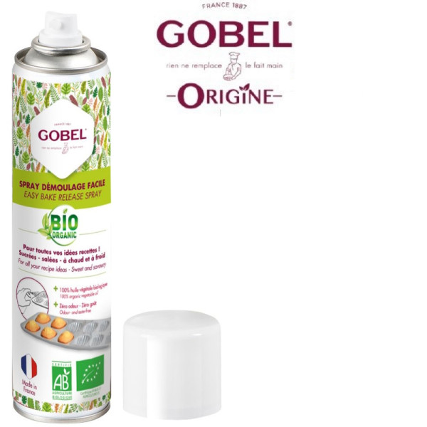Spray de démoulage et cuisson BIO - 250 ml - Gobel | Art.  3325980040301 - vue 1