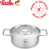 Pure Collection. Faitout inox avec couvercle inox de 16 à 24 cm - Fissler - Vue 1