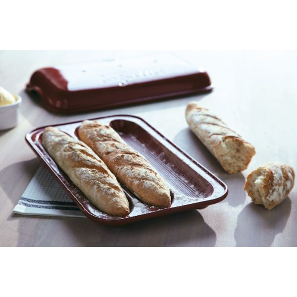 Flame. Coffret Moule à Baguettes grand cru - Emile Henry | Art. 795506 - Vue 3