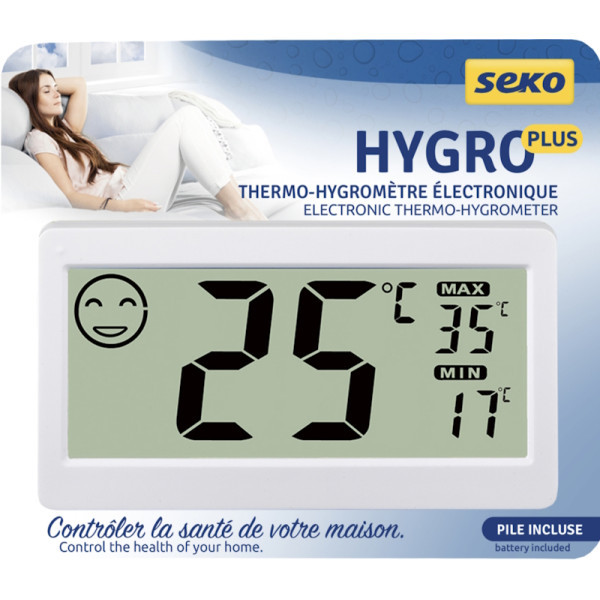 Hygromètre et Thermomètre digital de -10°C  à +50°C - Seko |Art. 291006800120 - Vue 2