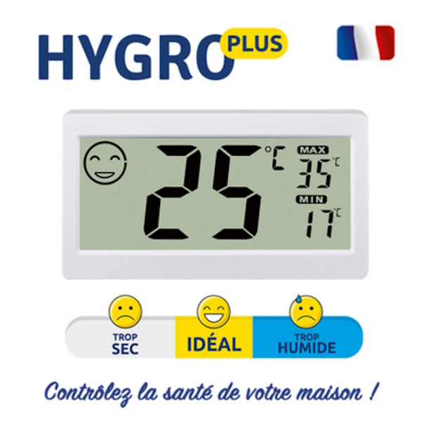 Hygromètre et Thermomètre digital de -10°C  à +50°C - Seko |Art. 291006800120 - Vue 1