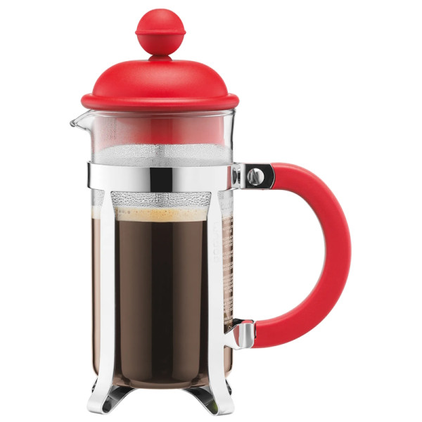 Caffettiera. Cafetière à piston 3 à 8 tasses Rouge - Bodum