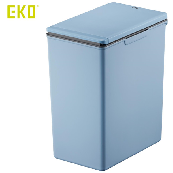 Morandi Touch. Poubelle de recyclage Bleu 20L - EKO | 31195725   - Vue 1