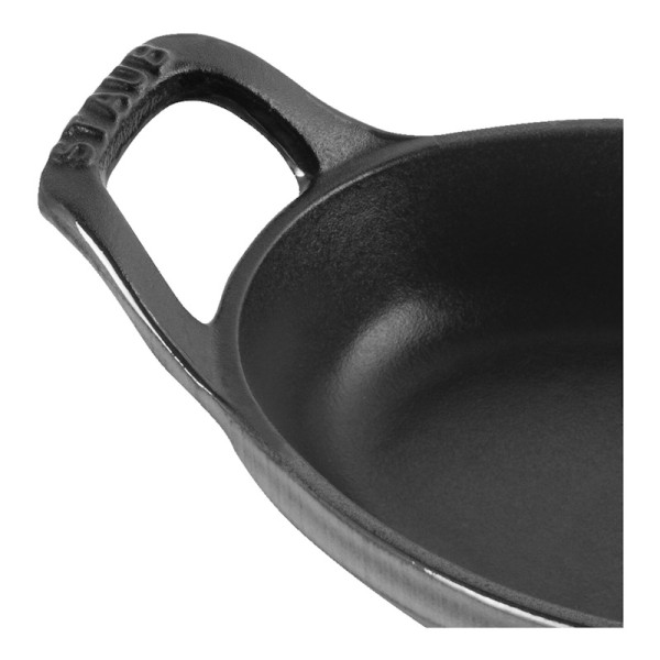 Plat en fonte ovale empilable de 15 à 37 cm gris - Staub Art. 40509-545-0 - Vue 2